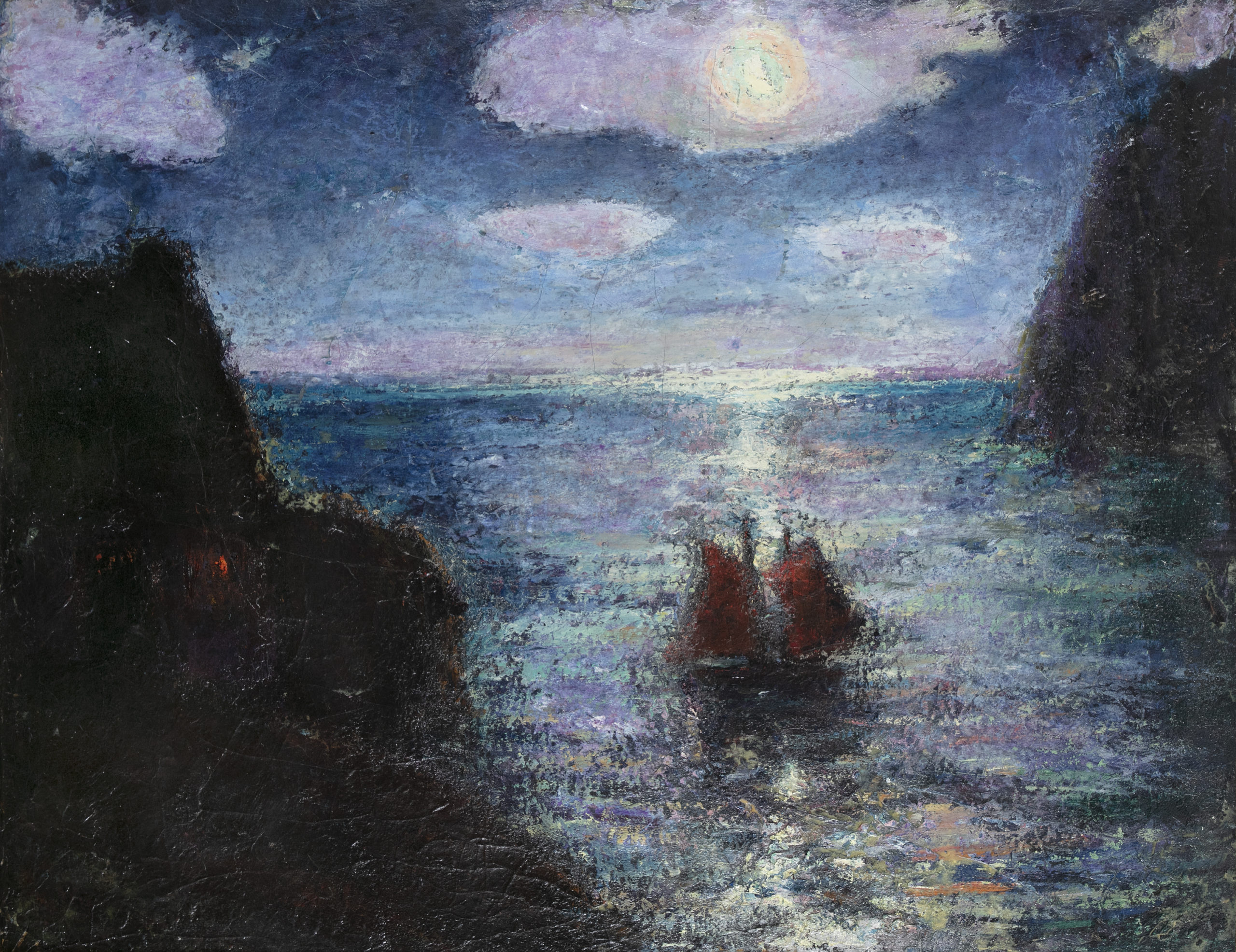 Marine au Clair de Lune