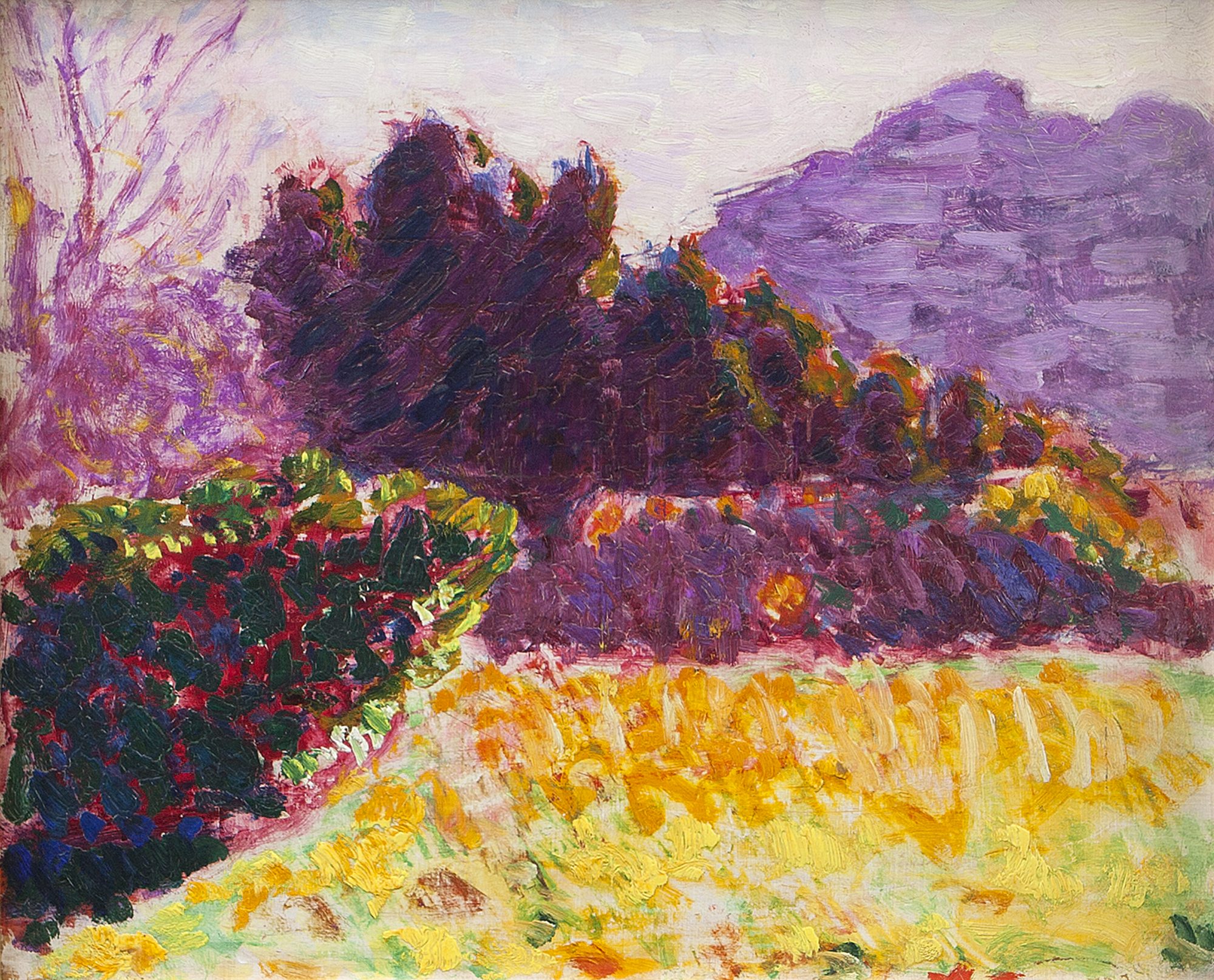 Landscape with Trees, Nueil-sur-Layon