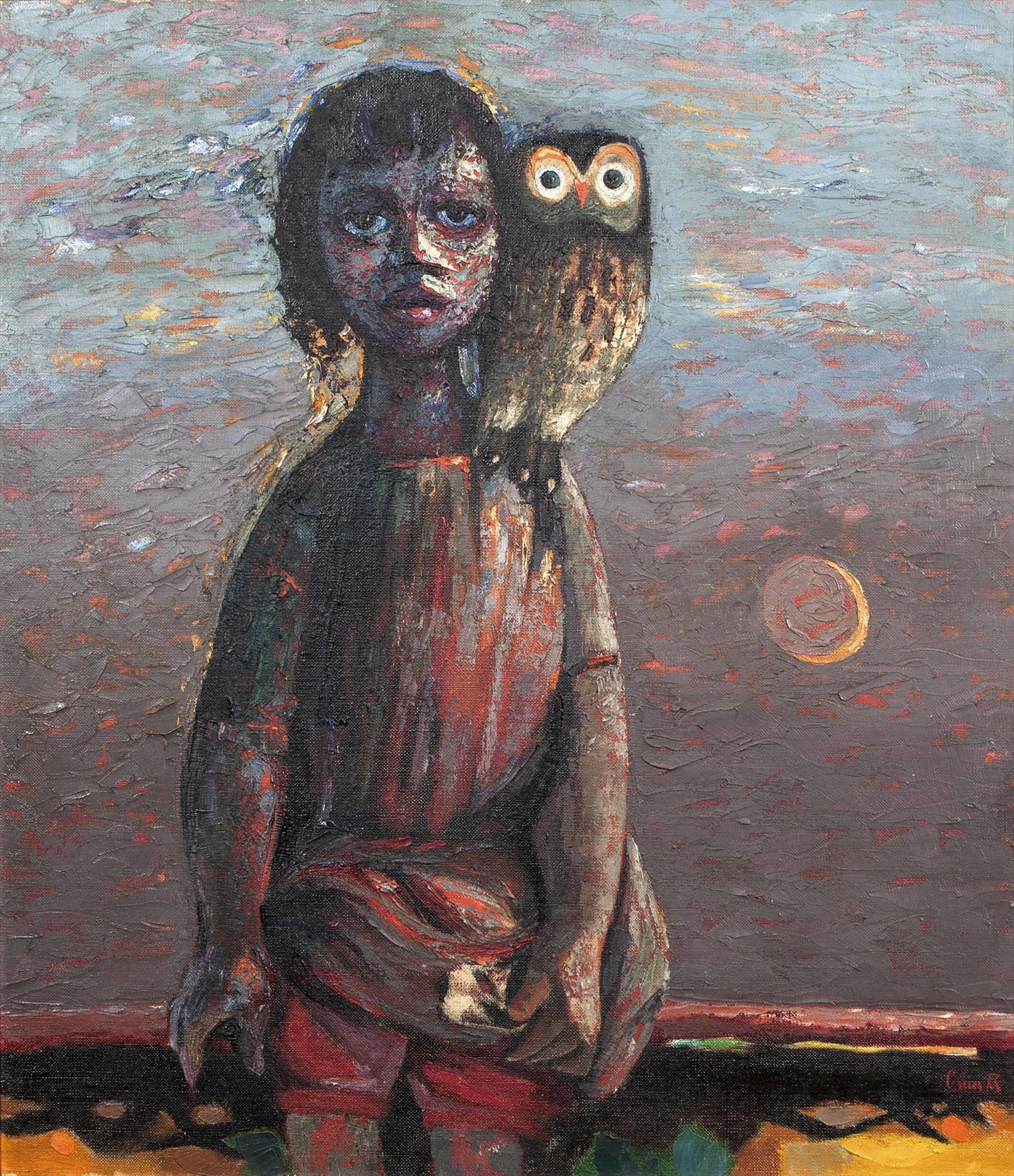 Girl with Owl
