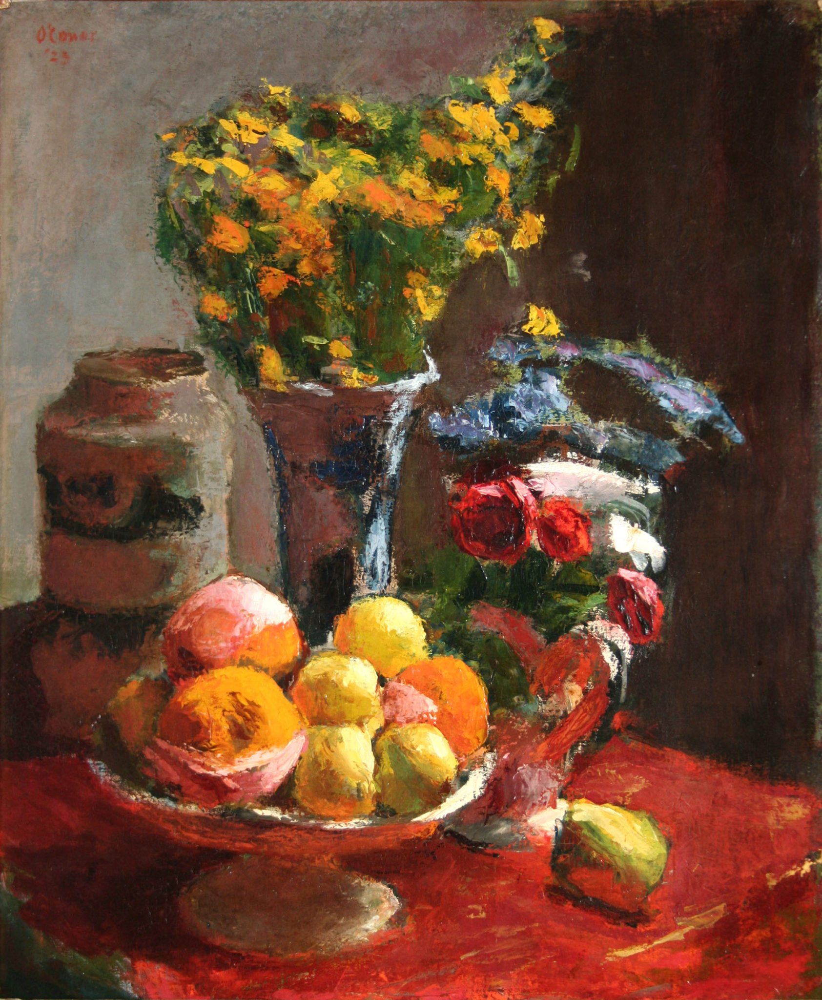 Still Life with a Compotier of Fruit