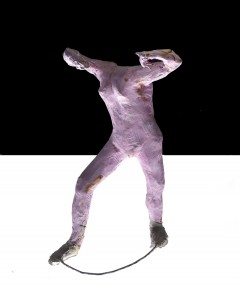 Janet Mullarney (3) 'A Triptych -self portrait; pink fighter'