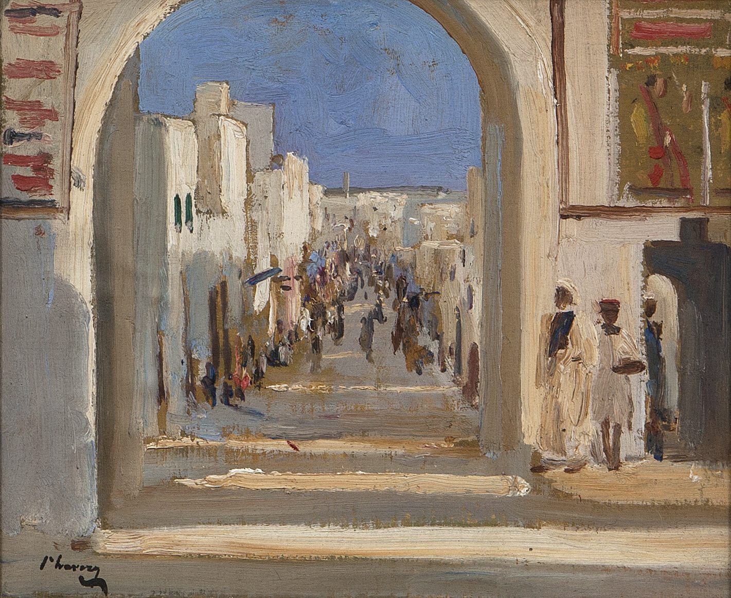 A Street in Rabat, Morocco