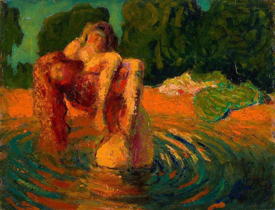 Figures in a Pool