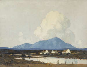 Landscape with Cottages