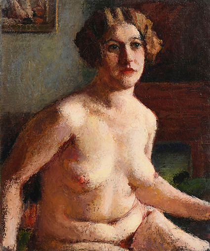 Seated Nude – (Renee Honta) (c.1923-26)