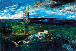 Jack B Yeats (1871-1957) Death for Only One 1937 oil on canvas 60.96x91.44cm