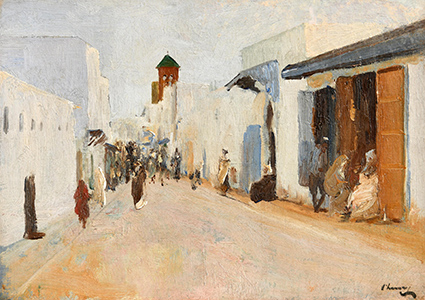 A Street in Rabat, Morocco