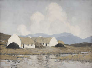Cottages by the Lake, Outer Killary, Connemara