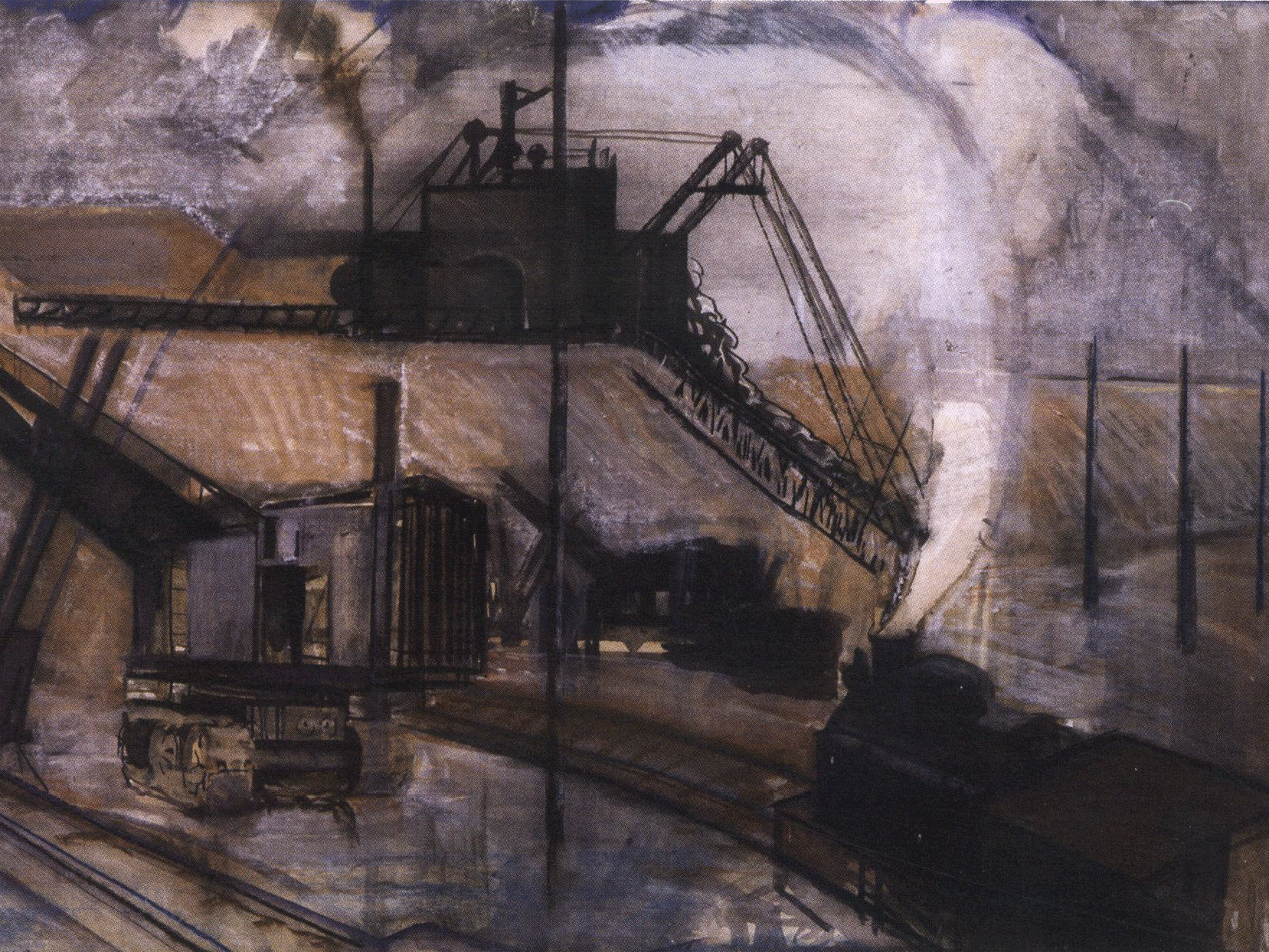 Curator’s Choice: Sean Keating’s Wagon Train at Ardnacrusha