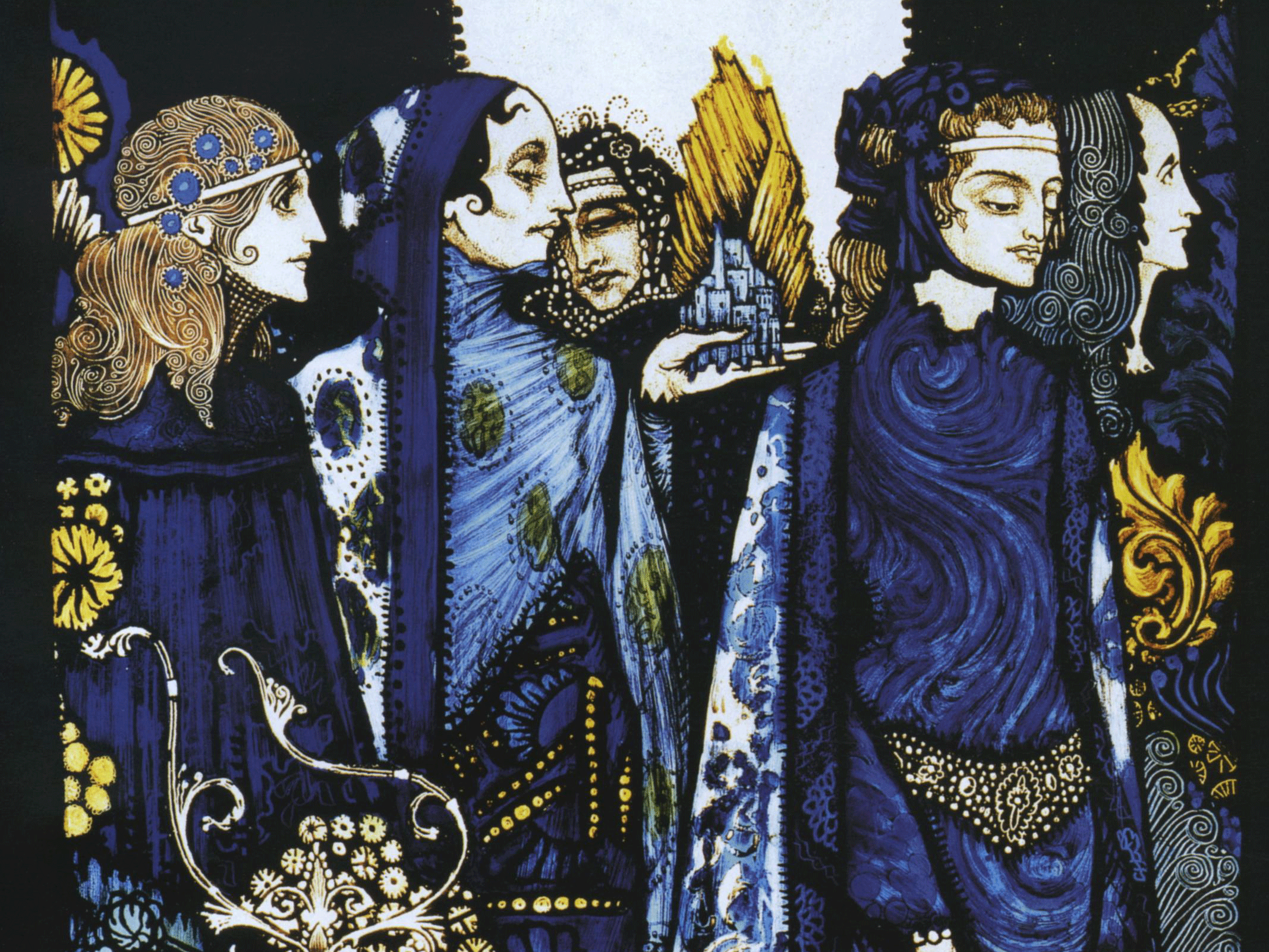 A Regal Blaze: Harry Clarke’s Depiction of Synge’s “Queens”