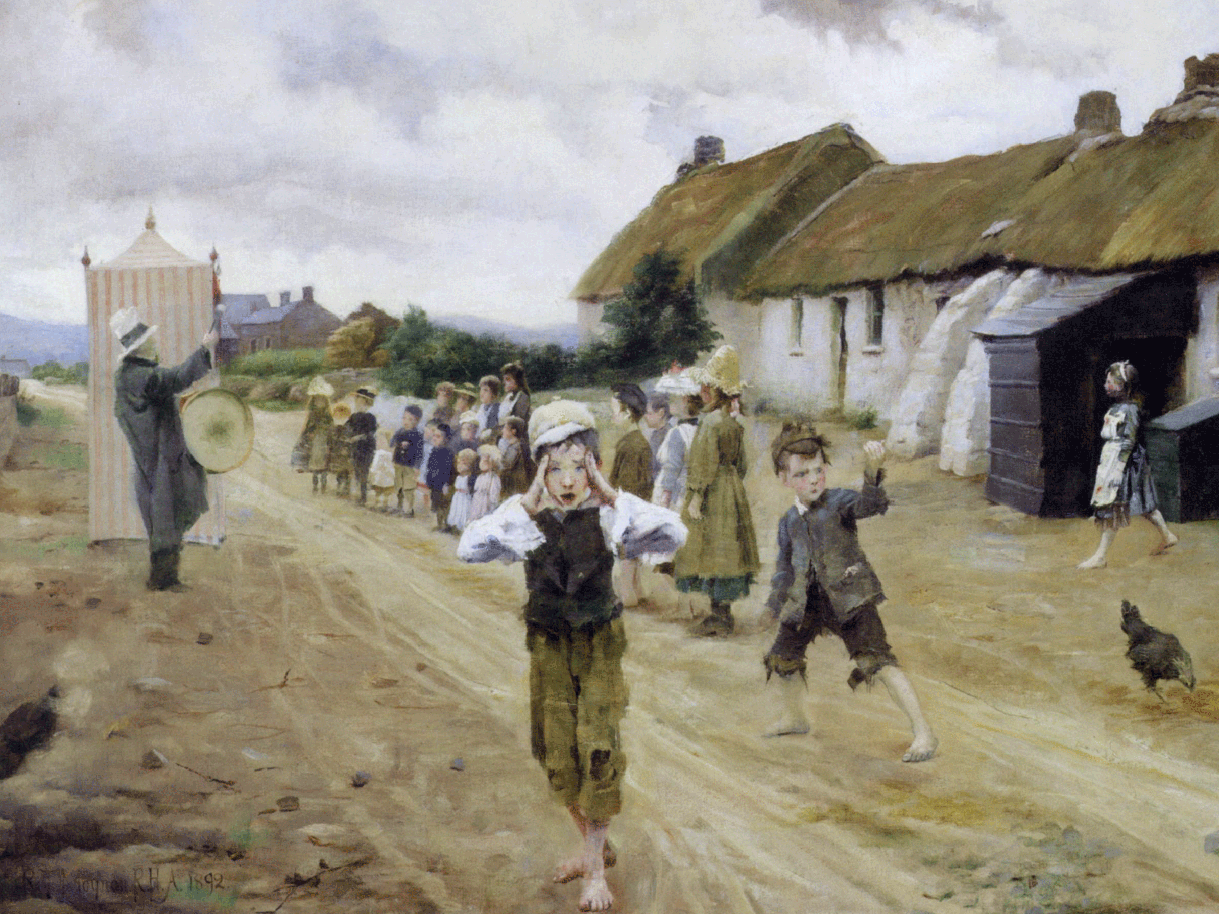 Richard Moynan: Painting Privilege and Poverty