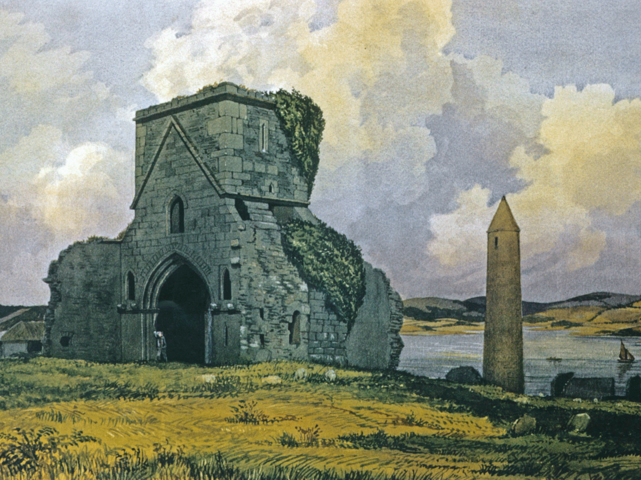 A missing album of watercolours