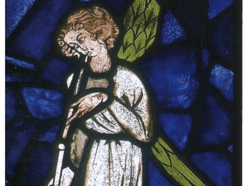 Angel with a trumpet